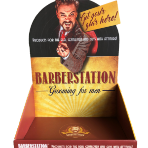 Barberstation Counter Display
